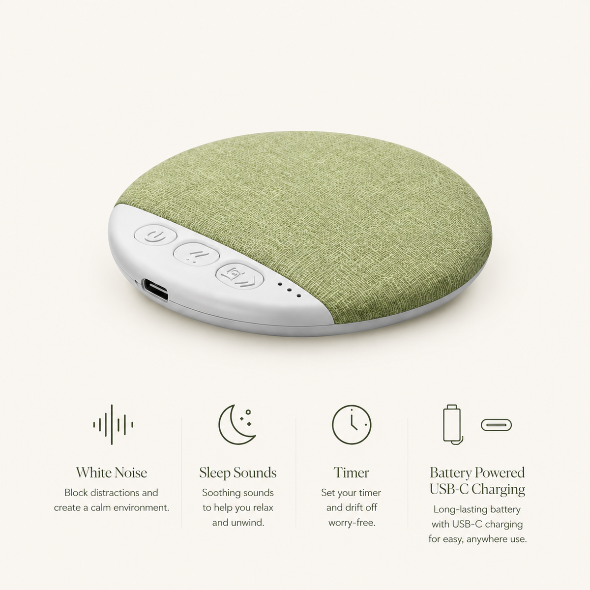 CalmWave™ White Noise Machine